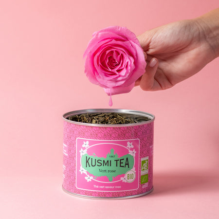 Kusmi Tea - Green Rose ekologiška žalioji arbata, Biri 100 g