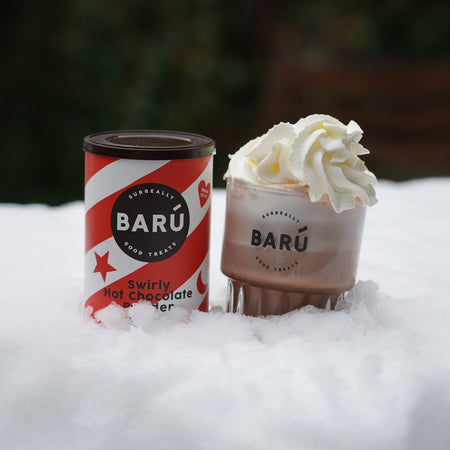 BARÚ – Swirly Hot Chocolate Powder šokolado milteliai, 250g
