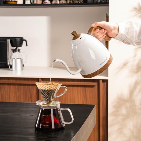 Brewista – Artisan kintamos temperatūros elektrinis virdulys, baltas 1l