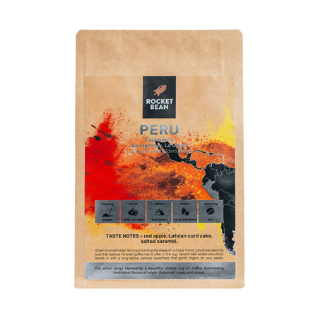 Rocket Bean - Peru La Coipa Washed Filter kavos pupelės, 200 g