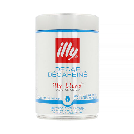illy Decaf - Kavos pupelės be kofeino, 250 g