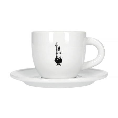 Bialetti Kapučino puodelis ir lėkštė