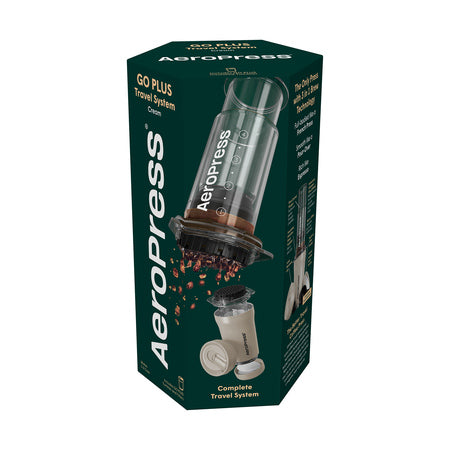 AeroPress Go Plus Coffee Maker, kreminis