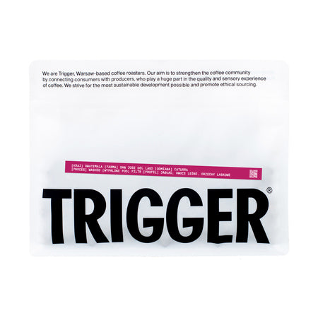 Trigger – Kavos pupelės Gvatemala „San Jose del Lago“ – Filter, 250 g
