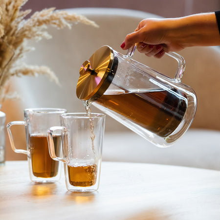 Vialli Design - Diva French Press kavinukas, 1l auksinė