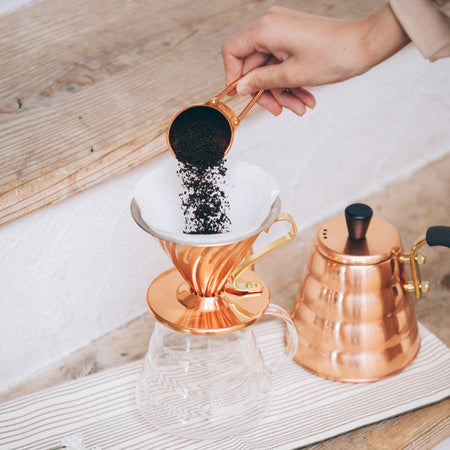 Hario - V60-02 Metalinis lašintuvas, varinis