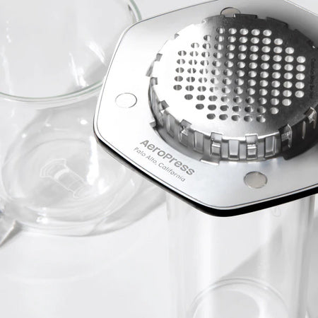 AeroPress Premium - Glass Coffe Maker Black