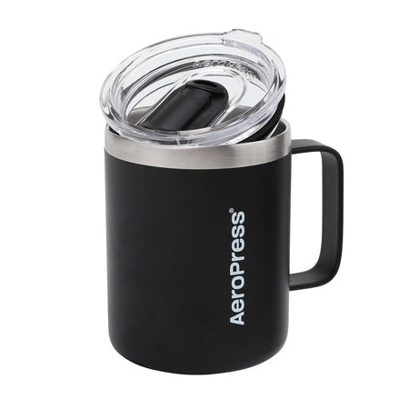 AeroPress - Kelioninis kavos puodelis, juodas 350ml