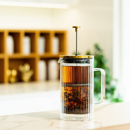 Vialli Design - Tulip French Press kavinukas, 1l auksinė
