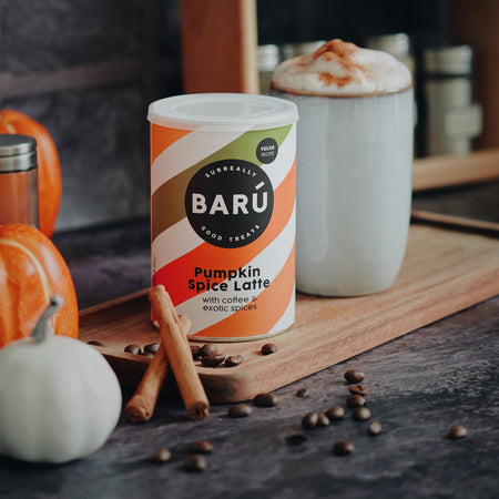 BARÚ – Pumpkin Spice Latte milteliai, 250g