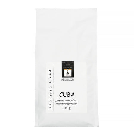 Audun Coffee – Cuba Espresso Blend kavos pupelės, 500g
