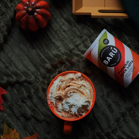 BARÚ – Pumpkin Spice Latte milteliai, 250g