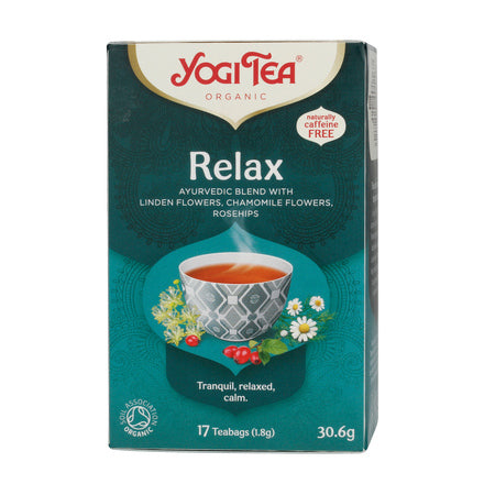 Yogi Tea – Relax, ekologiška arbata maišeliuose