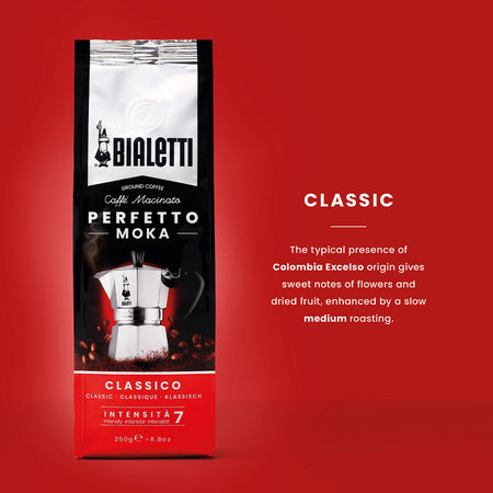Rinkinys: Bialetti New Venus Moka kavinukas 4-cup + Bialetti Vanilla kava 250 g