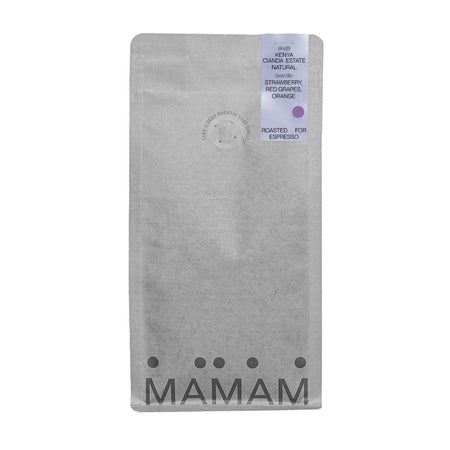 MAMAM – Kenya Cianda Estate Natural Espresso kavos pupelės, 250 g