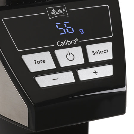 Melitta Calibra automatinis malūnėlis su svarstyklėmis