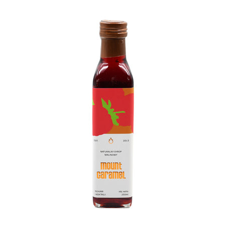 Mount Caramel – Aviečių skonio sirupas 250 ml