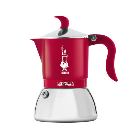 Bialetti Fiametta Induction Candyland kavinukas 2-cup raudona