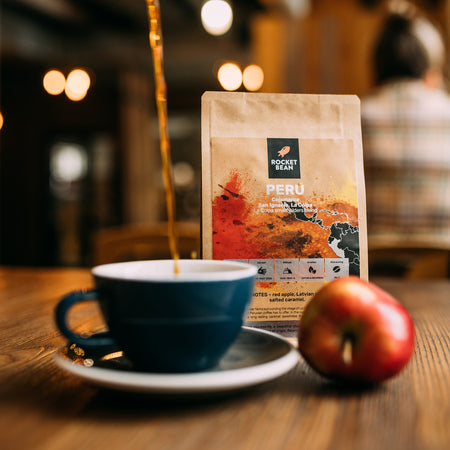 Rocket Bean - Peru La Coipa Washed Filter kavos pupelės, 200 g