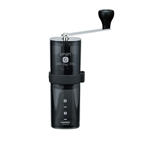Hario - Smart G PRO rankinis kavos malūnėlis, juodas