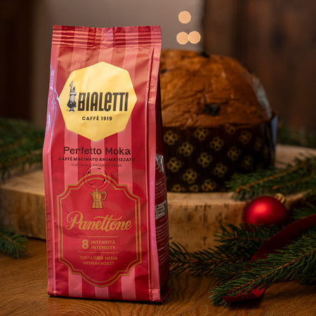 Bialetti - Perfetto Moka Barattolo Panettone malta kava, 200 g