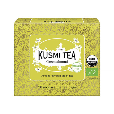 Kusmi Tea - Green Almond BIO, 20 arbatos maišelių
