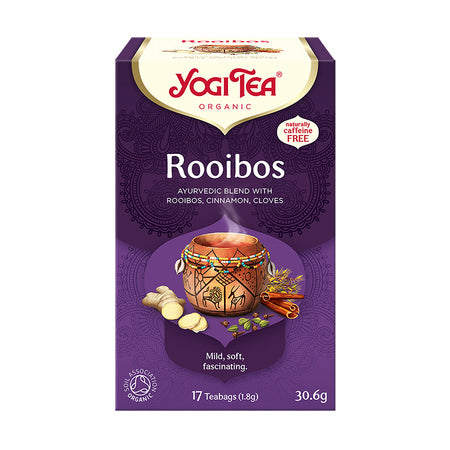 Yogi Tea – Rooibos, ekologiška arbata maišeliuose