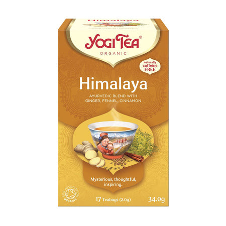 Yogi Tea Himalaya, ekologiška arbata maišeliuose