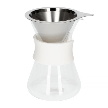 Hario - Glass Coffee Maker, baltas