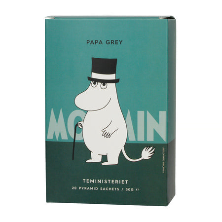 Teministeriet - Moomin Papa Grey, 20 arbatos maišelių