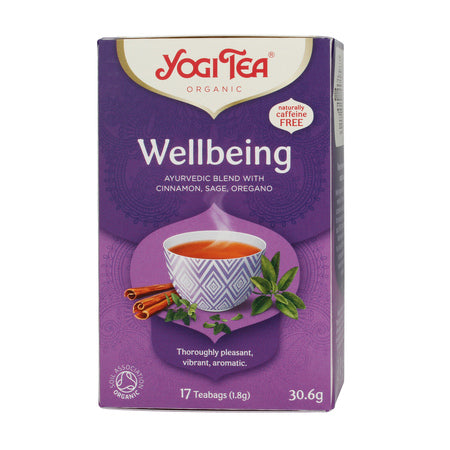 Yogi Tea – Wellbeing, ekologiška arbata maišeliuose