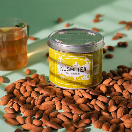 Kusmi Tea - Green Almond biri Tea BIO, 100 g