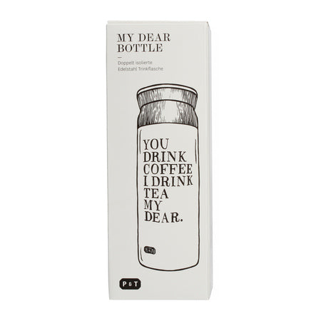Paper & Tea - My Dear Bottle vakuuminis puodelis, 500ml