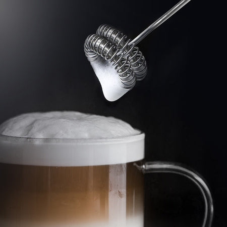 Bialetti Whipper Pro Silver pieno putų plakiklis