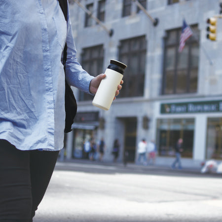 KINTO - TRAVEL Tumbler White gertuvė, 500ml