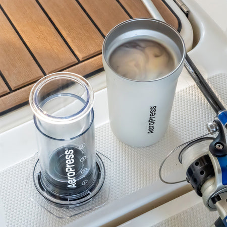 AeroPress Go Plus Coffee Maker, kreminis