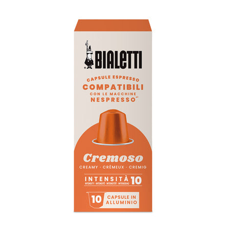 Bialetti Nespresso Cremoso Kavos kapsulės, 10 vnt.