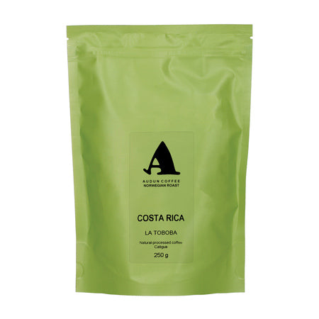 Audun Coffee - Costa Rica La Toboba Natural Filter Kavos pupelės, 250 g