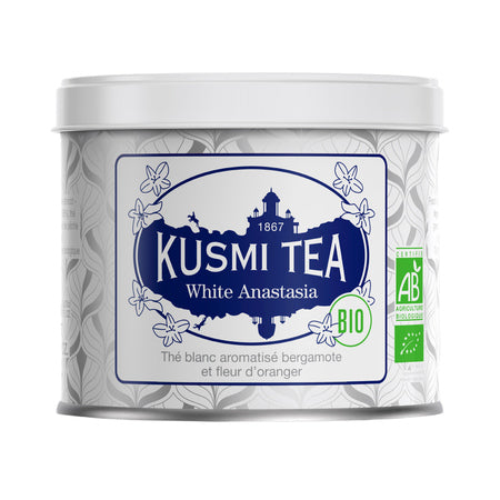 Kusmi Tea - White Anastasia ekologiška baltoji arbata, biri 90 g
