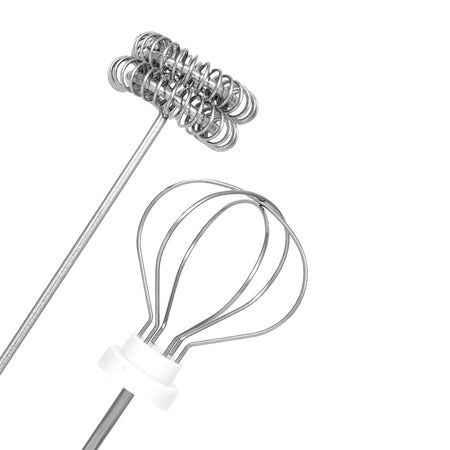 Bialetti Whipper Pro Silver pieno putų plakiklis