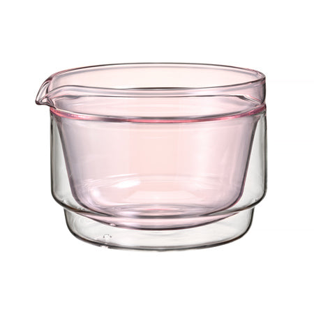 Hario – Dvisienis Matcha dubenėlis. 300ml  Rožinis