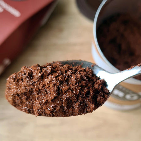 BARÚ – Sūrios karamelės šokolado milteliai, 250 g