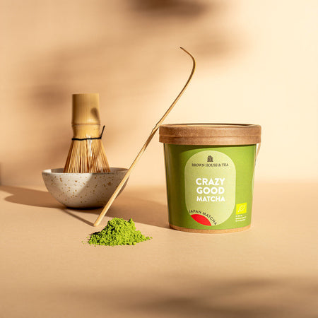 Brown House & Tea - Crazy Good Matcha - biri arbata, 40g