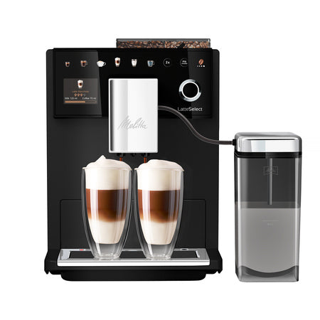 Melitta LatteSelect Facelift Frosted Black espresso kavos aparatas
