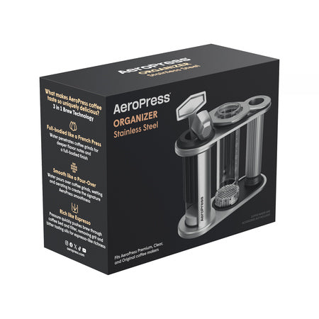 AeroPress - Organizer Stand, stainless steel