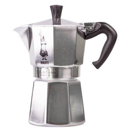 Rinkinys: Bialetti Moka Express 4tz + Kava