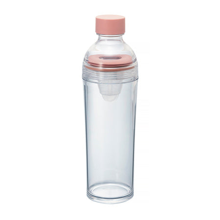 Hario - Filter-In Bottle Portable, 400ml rožinis