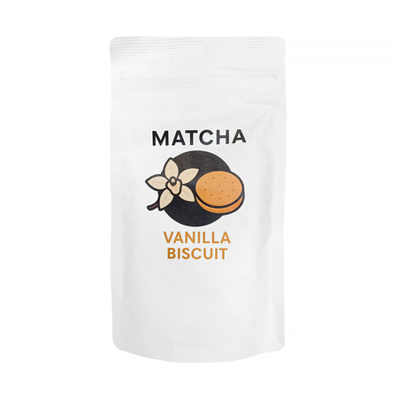 Matcha Vanilla Biscuit, 100 g - vanilinė matcha