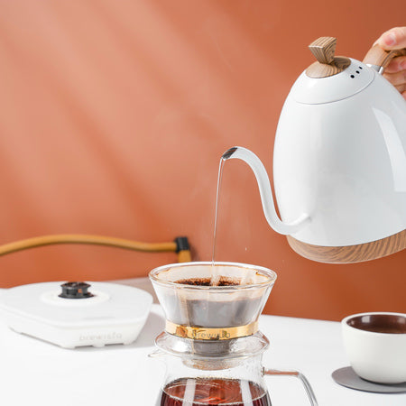 Brewista – Artisan kintamos temperatūros elektrinis virdulys, baltas 1l