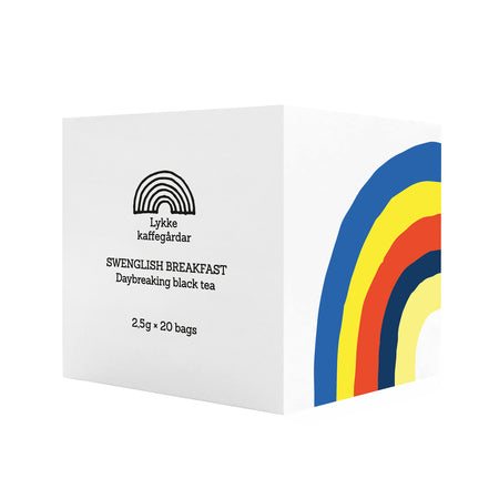 Lykke – Swenglish Breakfast juodoji arbata maišeliuose, 20x 2,5 g